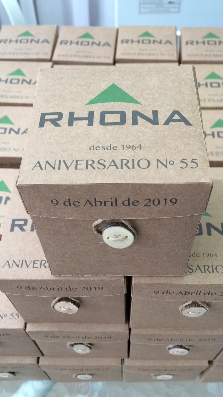 Sets de cultivo personalizados para Rhona - Aniversario 55